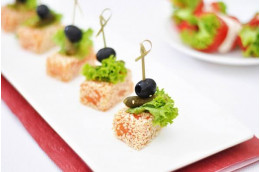 Шпажка с семгой, 45г