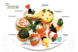 Фуршетный набор №2 (для женщин), 385г