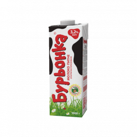 Молоко 3,2% ТМ Буренка 1л