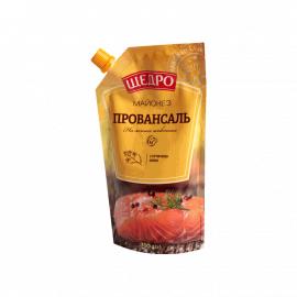 Майонез 67% Провансаль ТМ ЩЕДРО 350г