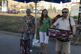 Фото отчет акции "Летом мороженое - осенью подарки"!