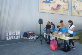 Фото отчет акции "Летом мороженое - осенью подарки"!