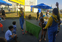 Фото отчет акции "Летом мороженое - осенью подарки"!