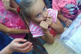 Фото отчет акции "Летом мороженое - осенью подарки"!