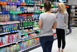 Фотоотчет акции "Дарим скидки за ваши улыбки"