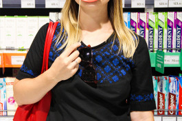 Фотоотчет акции "Дарим скидки за ваши улыбки"