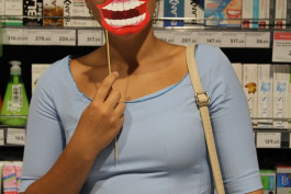 Фотоотчет акции "Дарим скидки за ваши улыбки"