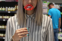 Фотоотчет акции "Дарим скидки за ваши улыбки"